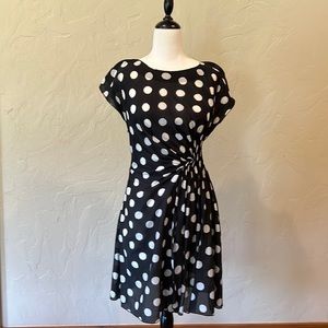 Black & White Polkadot Dress